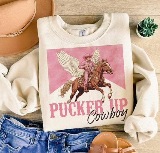 PUCKER UP COWBOY